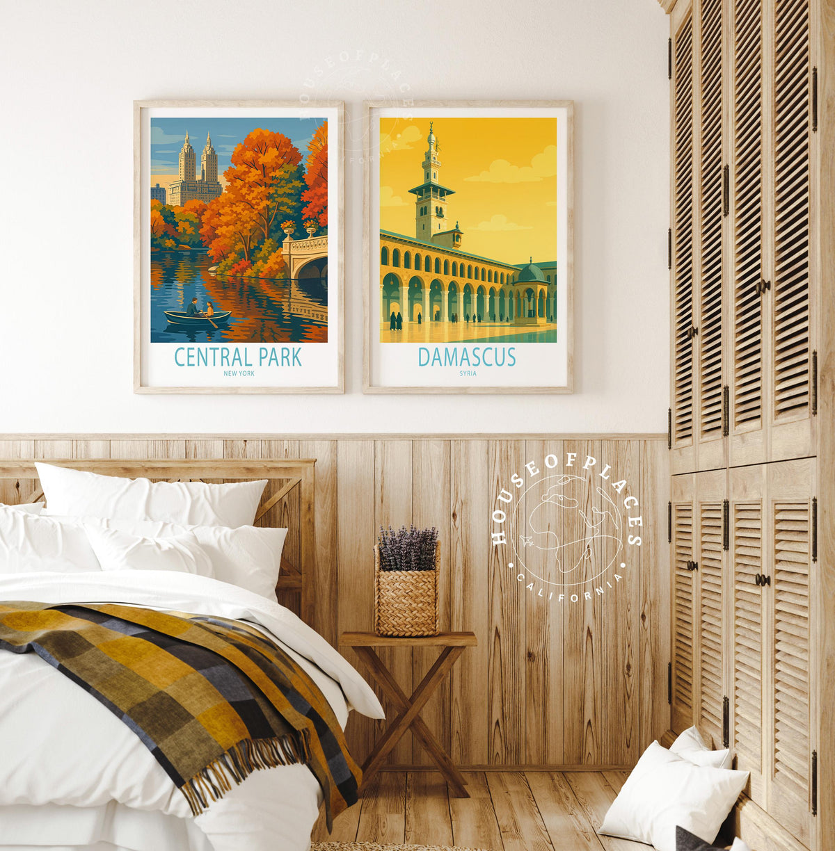 Central Park NYC travel poster – view 6