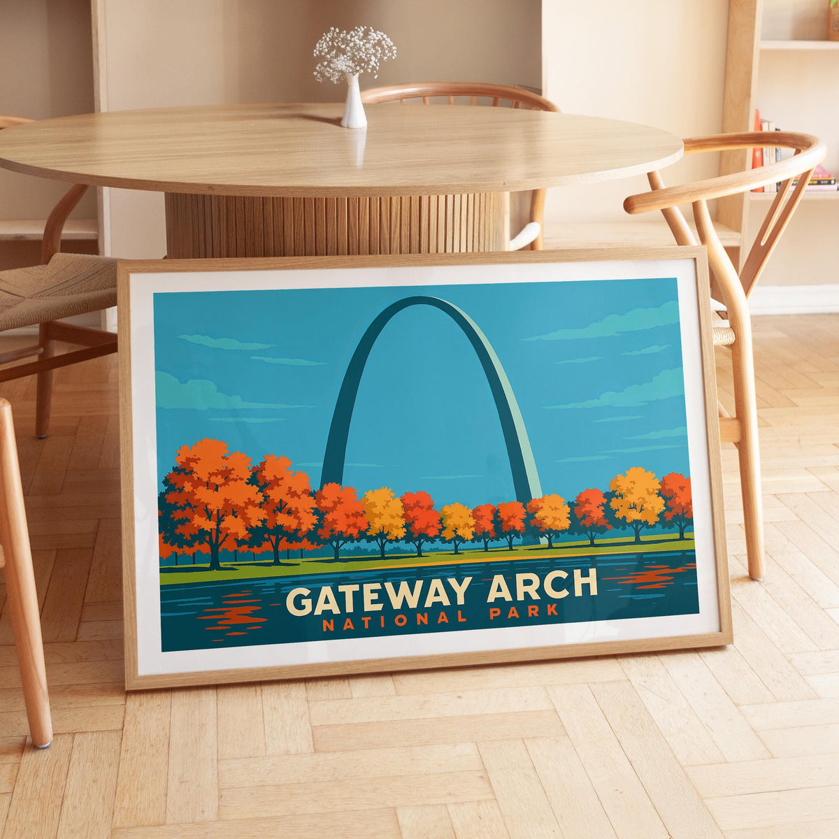 Gateway Arch travel poster – view 4