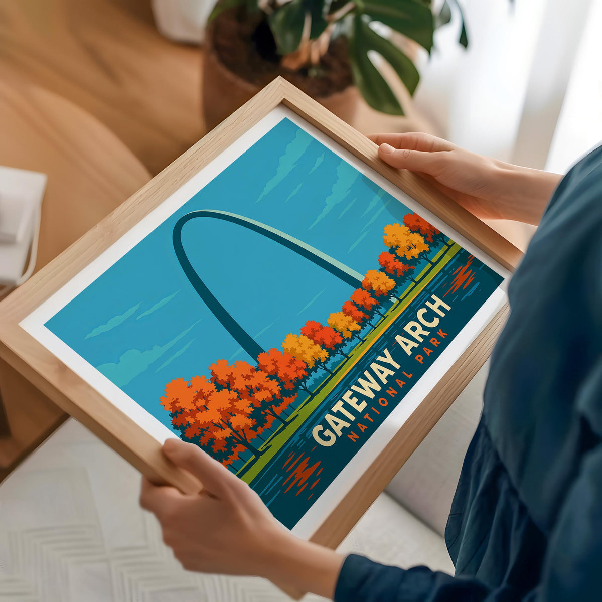 Gateway Arch travel poster – view 7
