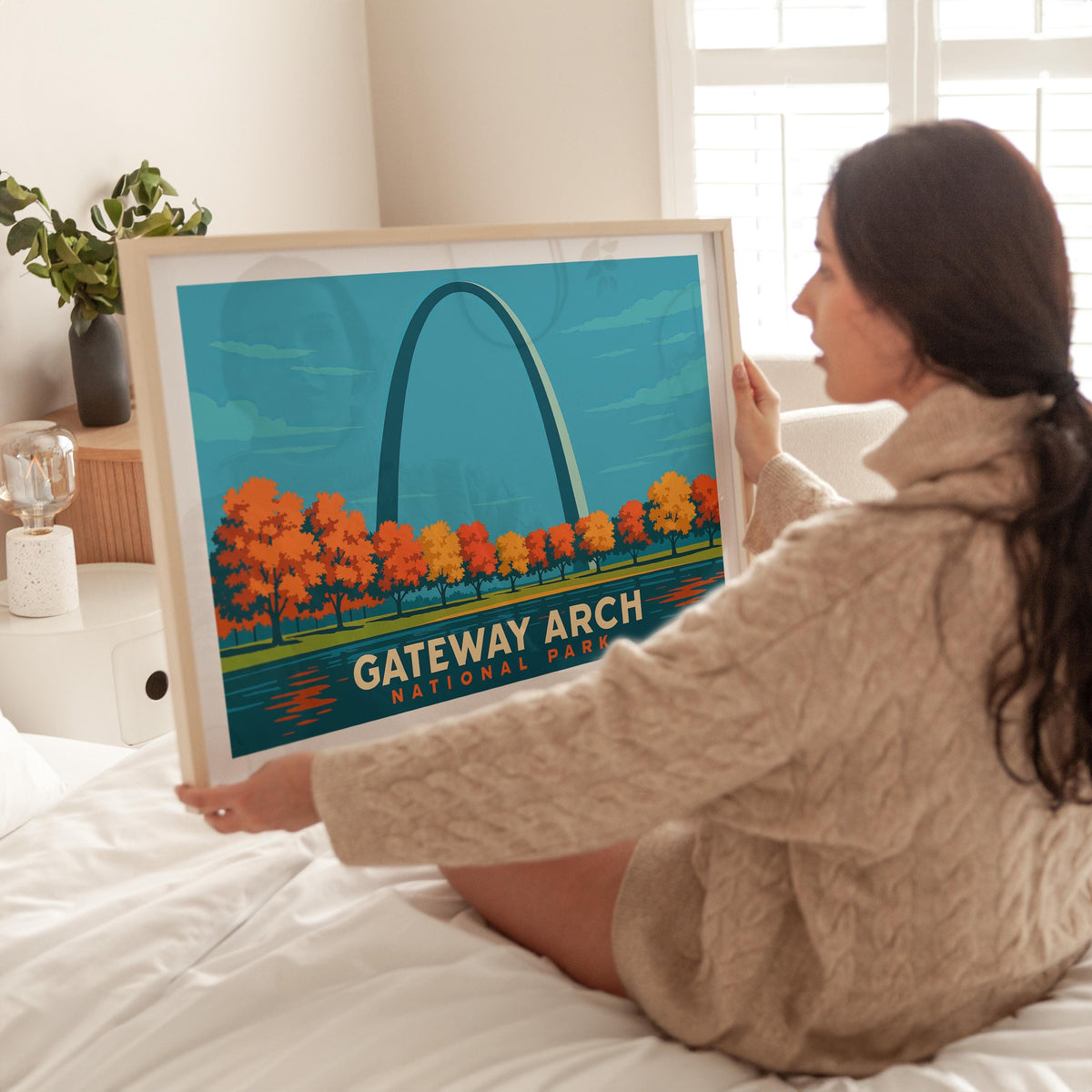 Gateway Arch travel poster – view 3