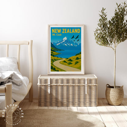 Mt. Cook travel poster – view 3