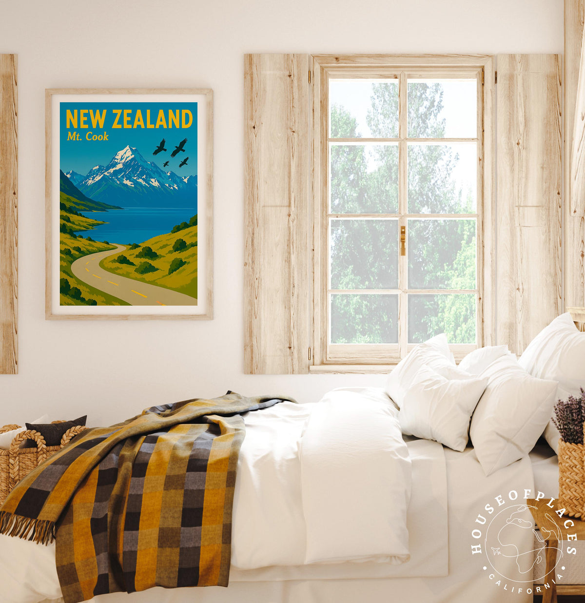 Mt. Cook travel poster – view 7