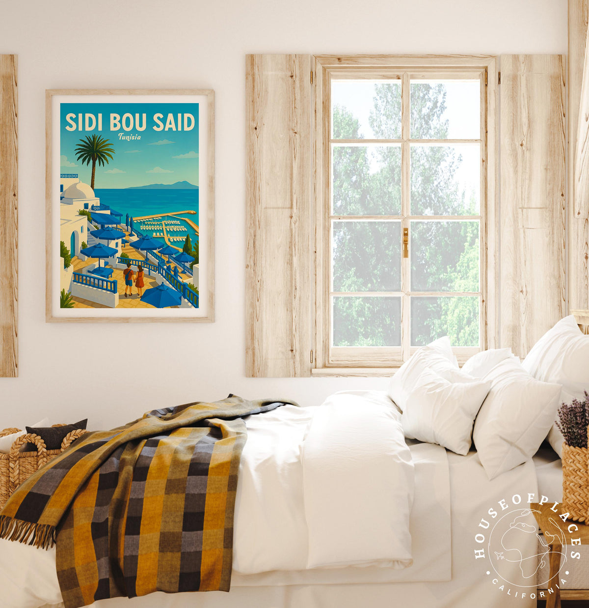 Sidi Bou Said travel poster – view 7