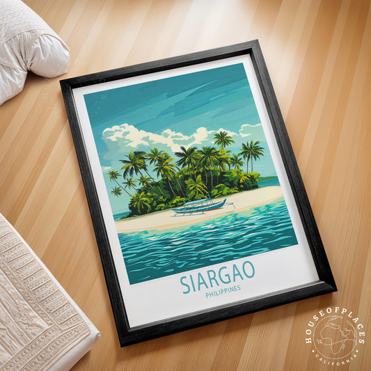 Siargao travel poster – view 2