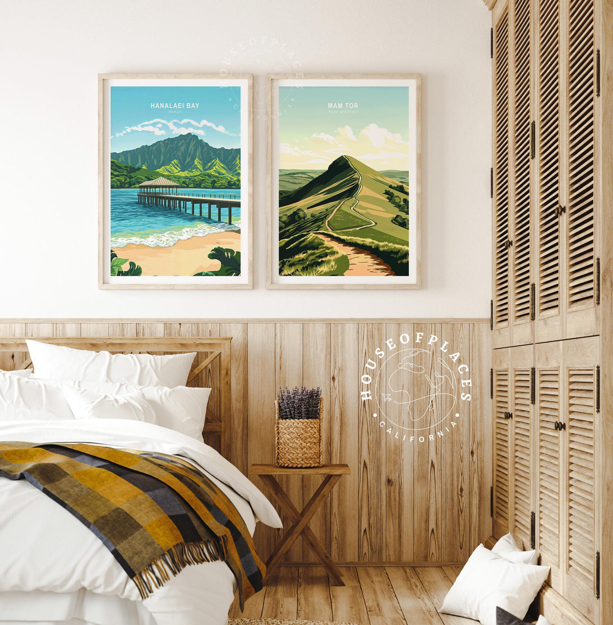Mam Tor Peak District travel poster – view 6