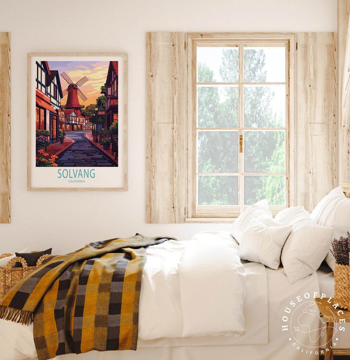 Solvang travel poster – view 7