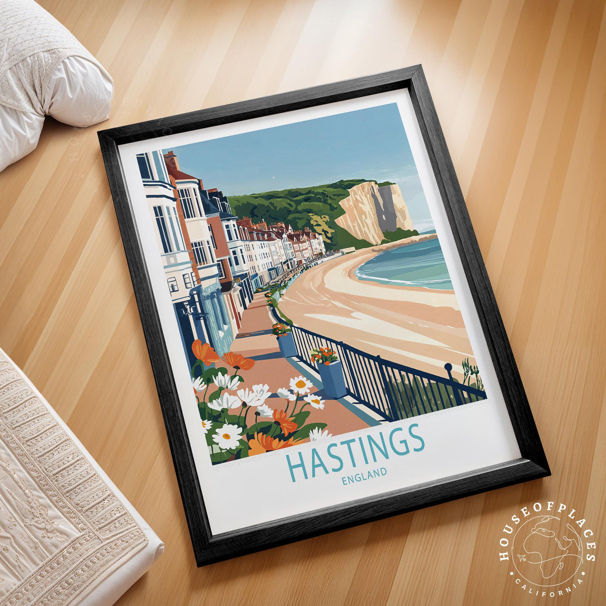 Hastings travel poster – view 2
