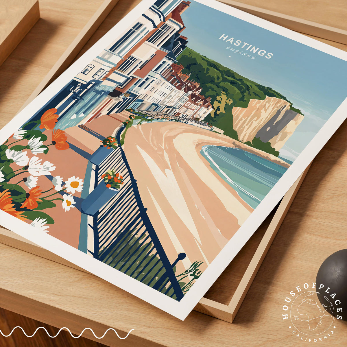 Hastings travel poster – view 4