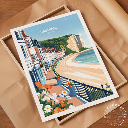 Hastings travel poster – view 10