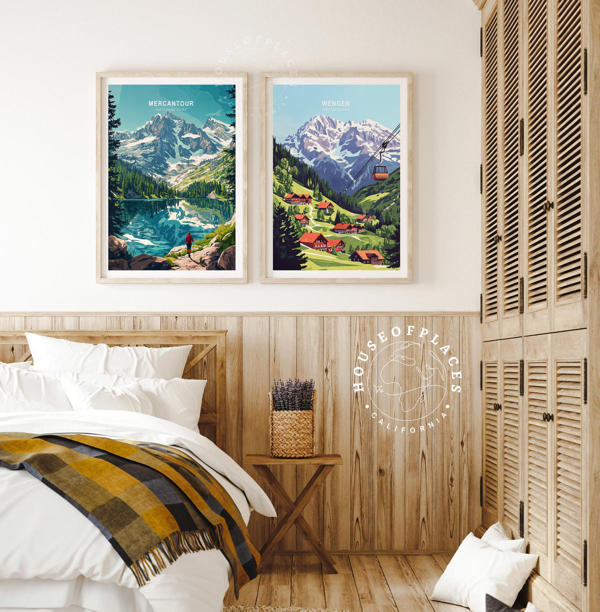 Mercantour travel poster – view 6