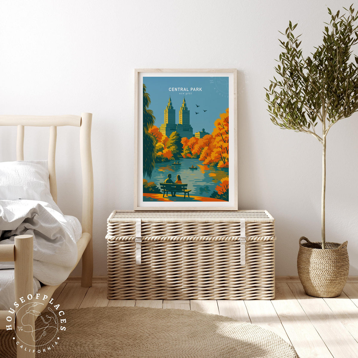 Central Park travel poster – view 3