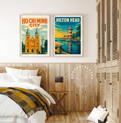 Ho Chi Minh City travel poster – view 6