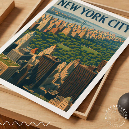 New York City travel poster – view 4