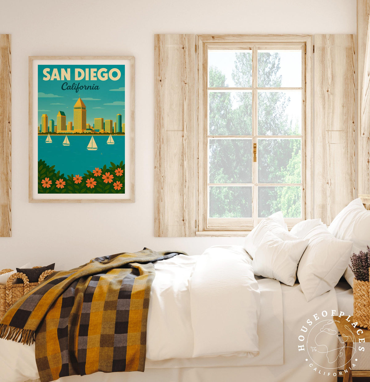 San Diego travel poster – view 7