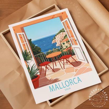 Mallorca travel poster – view 10