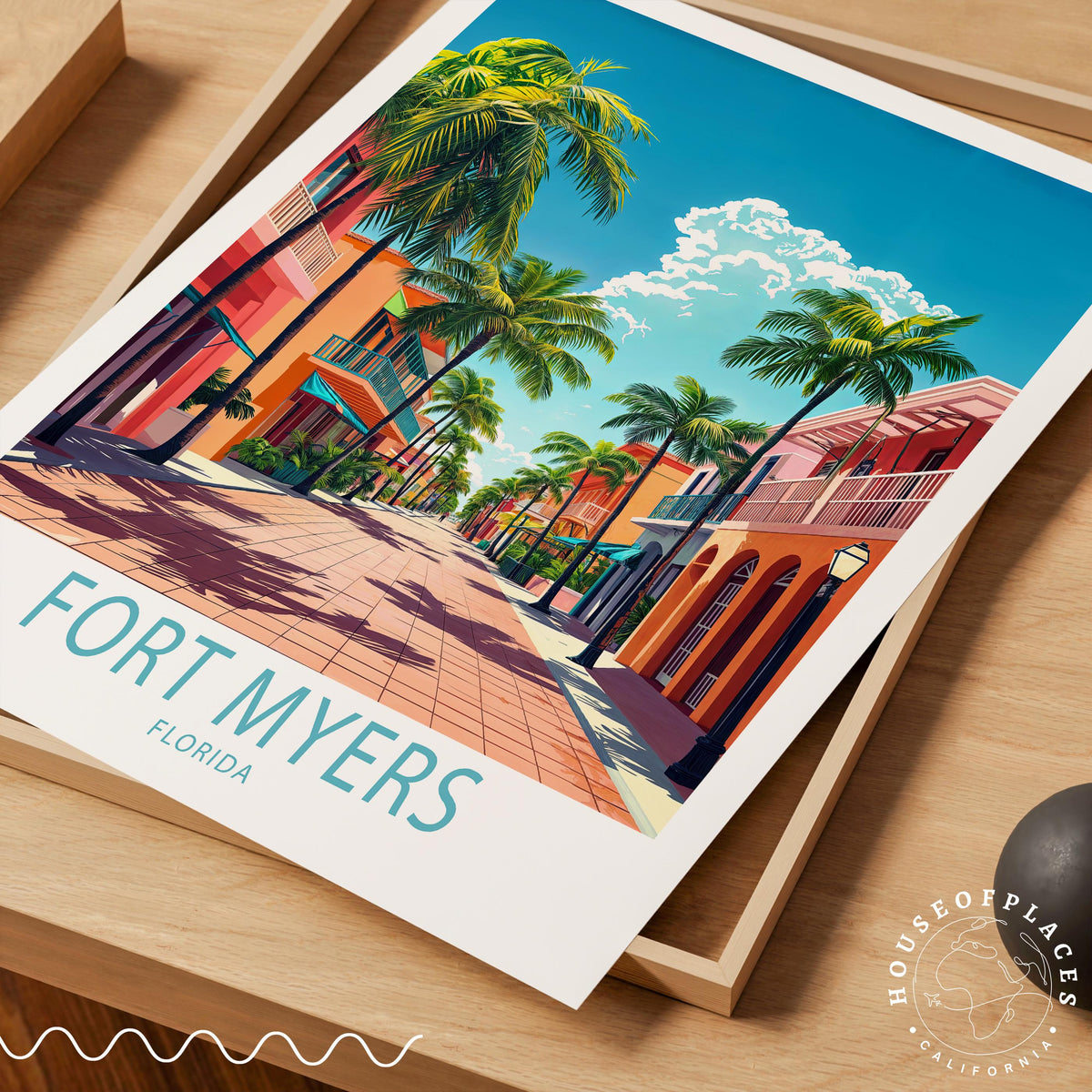 Fort Myers travel poster – view 4