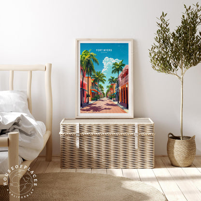 Fort Myers travel poster – view 3