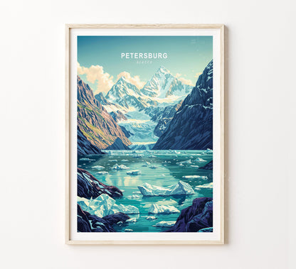 Petersburg travel poster – view 2