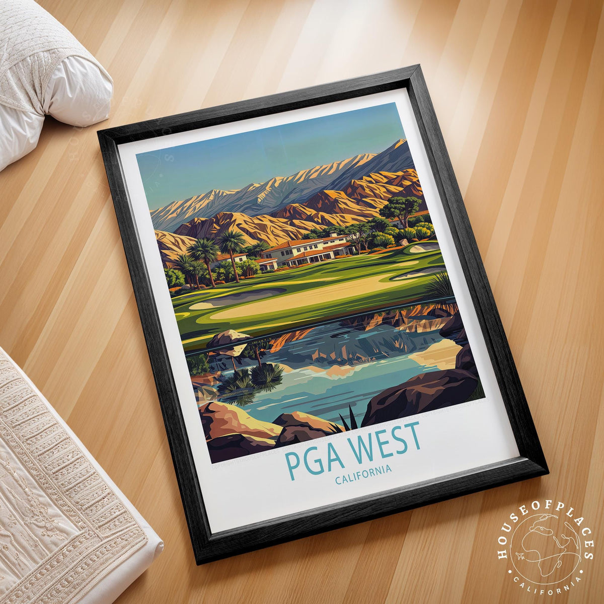 Pga West travel poster – view 2