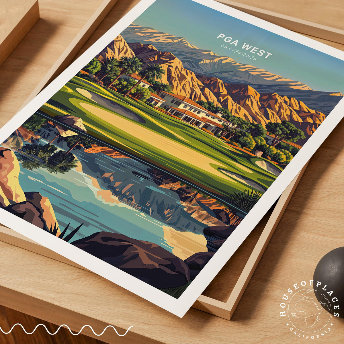 Pga West travel poster – view 4