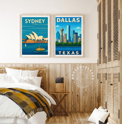 Dallas travel poster – view 6