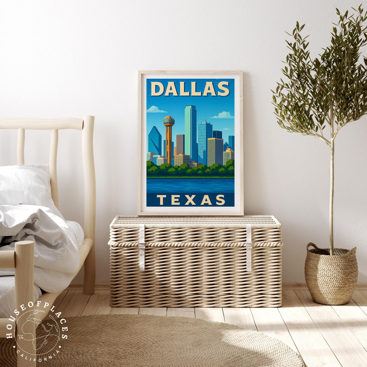Dallas travel poster – view 3