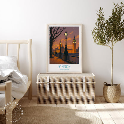 London travel poster – view 3
