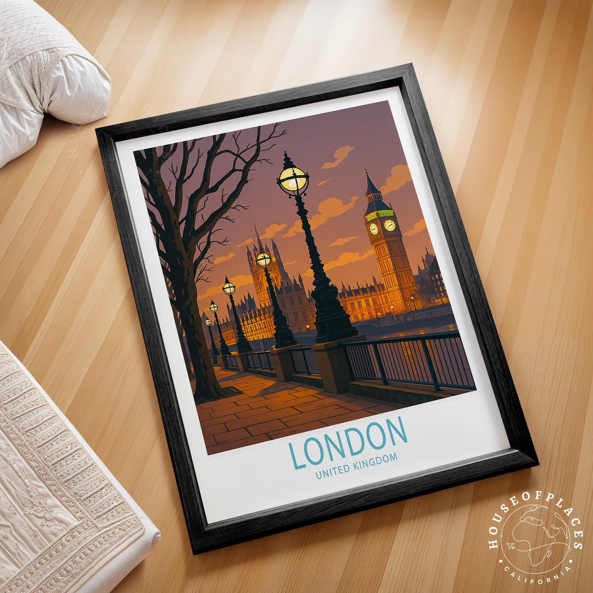 London travel poster – view 2