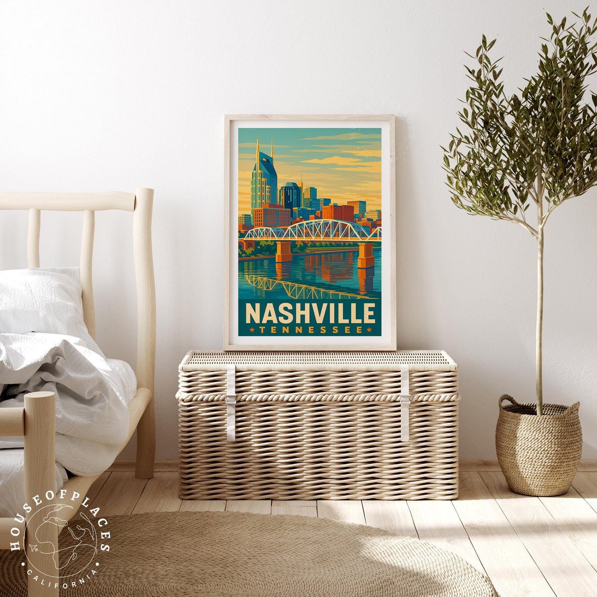 Nashville travel poster – view 3