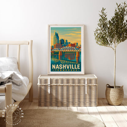 Nashville travel poster – view 3