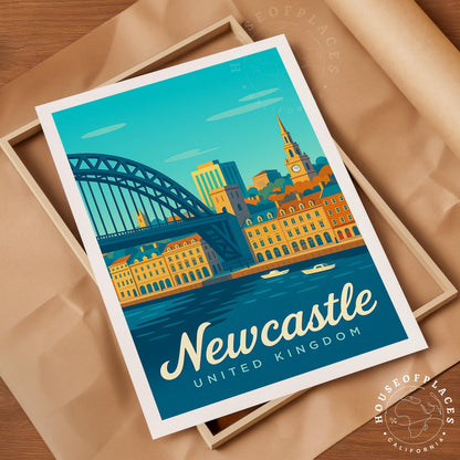 Newcastle travel poster – view 10