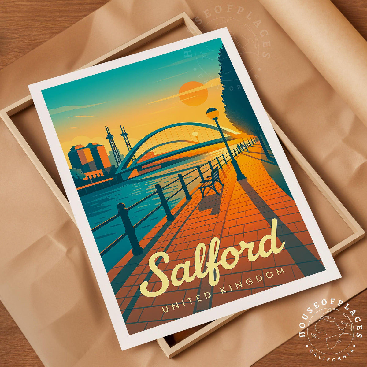Salford travel poster – view 10