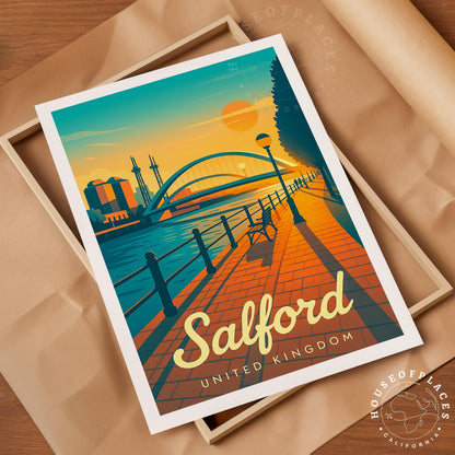 Salford travel poster – view 10