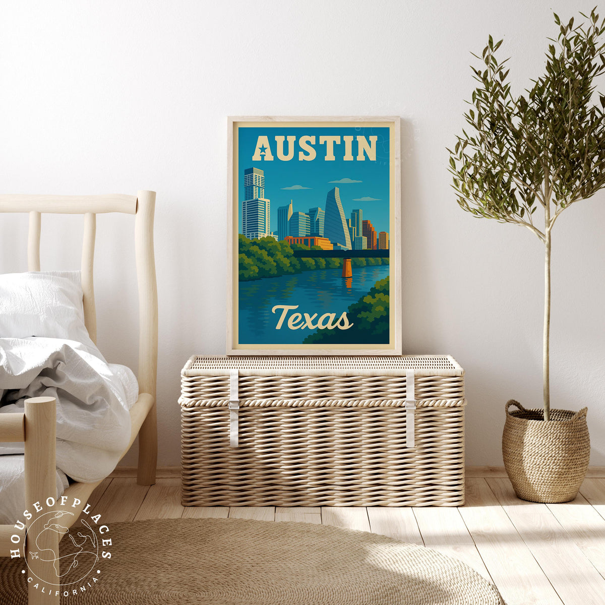 Austin travel poster – view 3