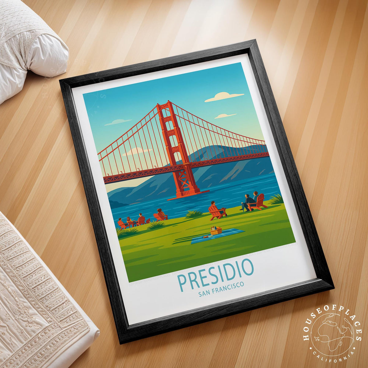 Presidio San Francisco travel poster – view 2