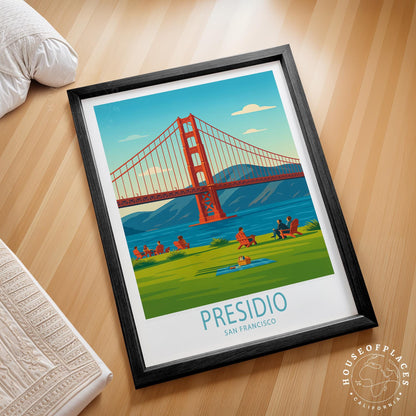 Presidio San Francisco travel poster – view 2