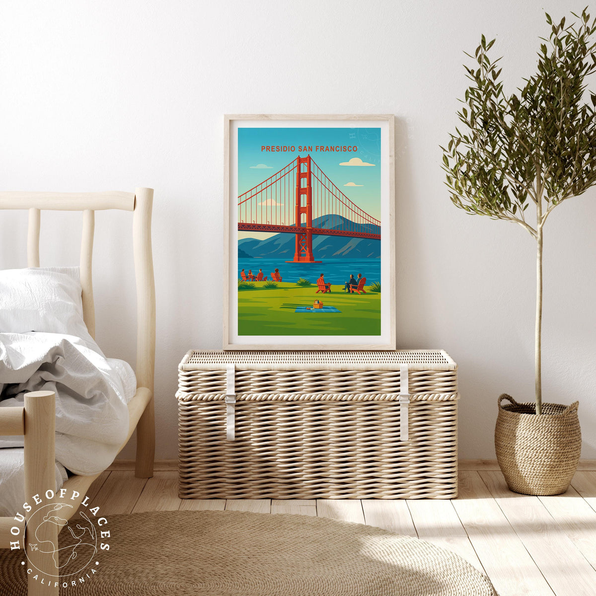 Presidio San Francisco travel poster – view 3