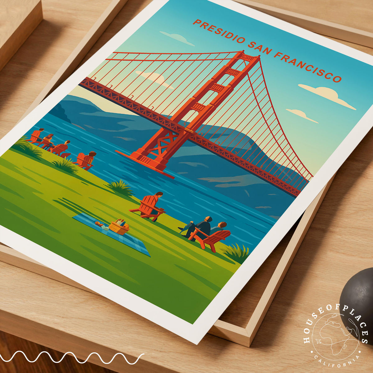 Presidio San Francisco travel poster – view 4