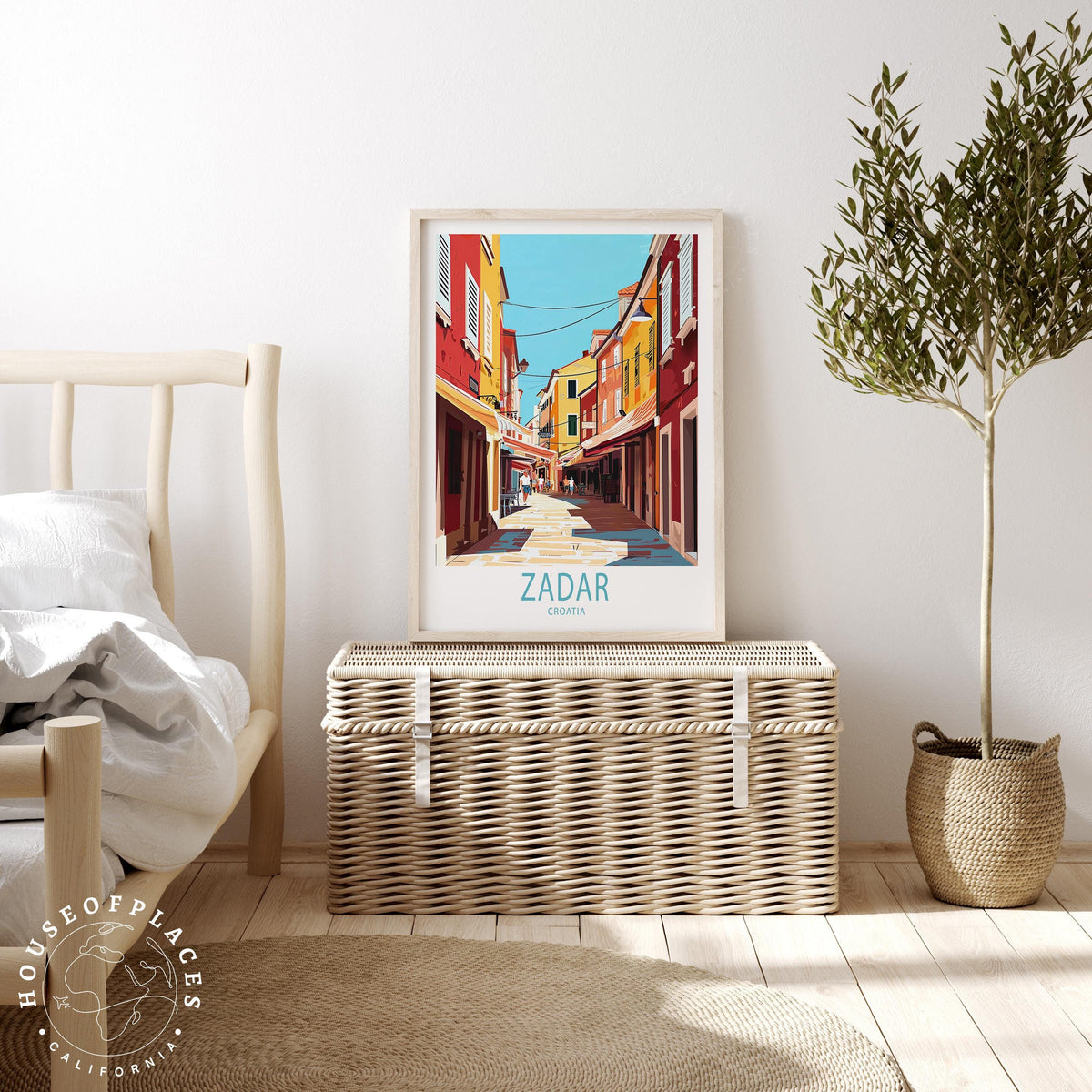 Zadar travel poster – view 7