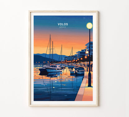 Volos travel poster – view 2