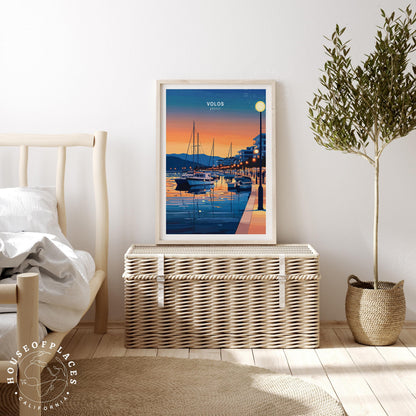 Volos travel poster – view 3