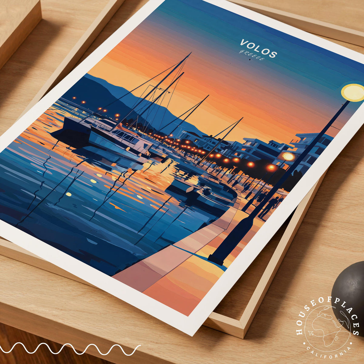 Volos travel poster – view 4