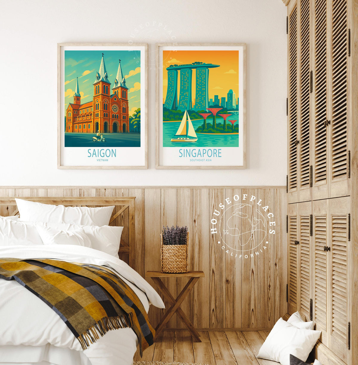 Saigon travel poster – view 6