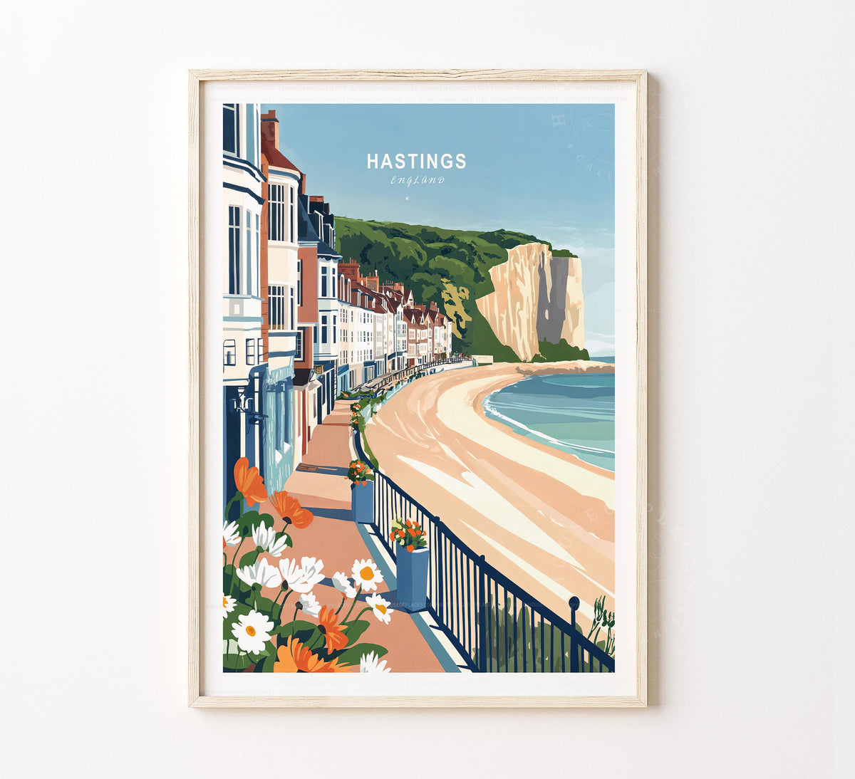 Hastings travel poster – view 2