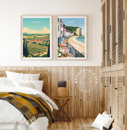 Hastings travel poster – view 6