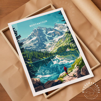 Mercantour travel poster – view 10