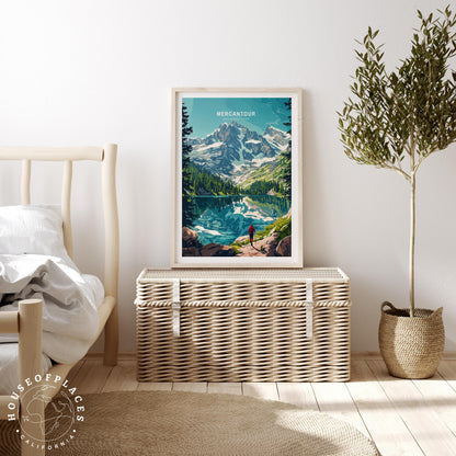 Mercantour travel poster – view 3