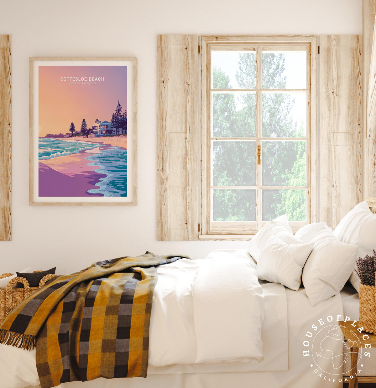 Cottesloe Beach travel poster – view 7