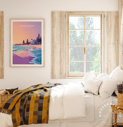 Cottesloe Beach travel poster – view 7
