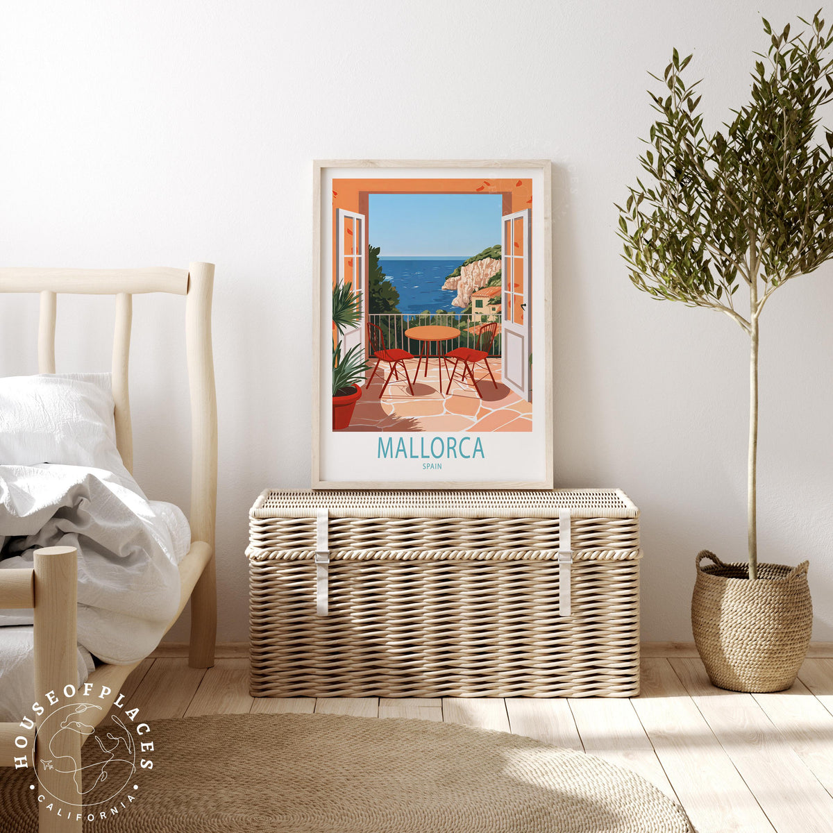 Mallorca travel poster – view 3